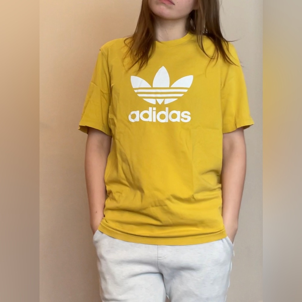 Yellow/Gold Adidas T Shirt